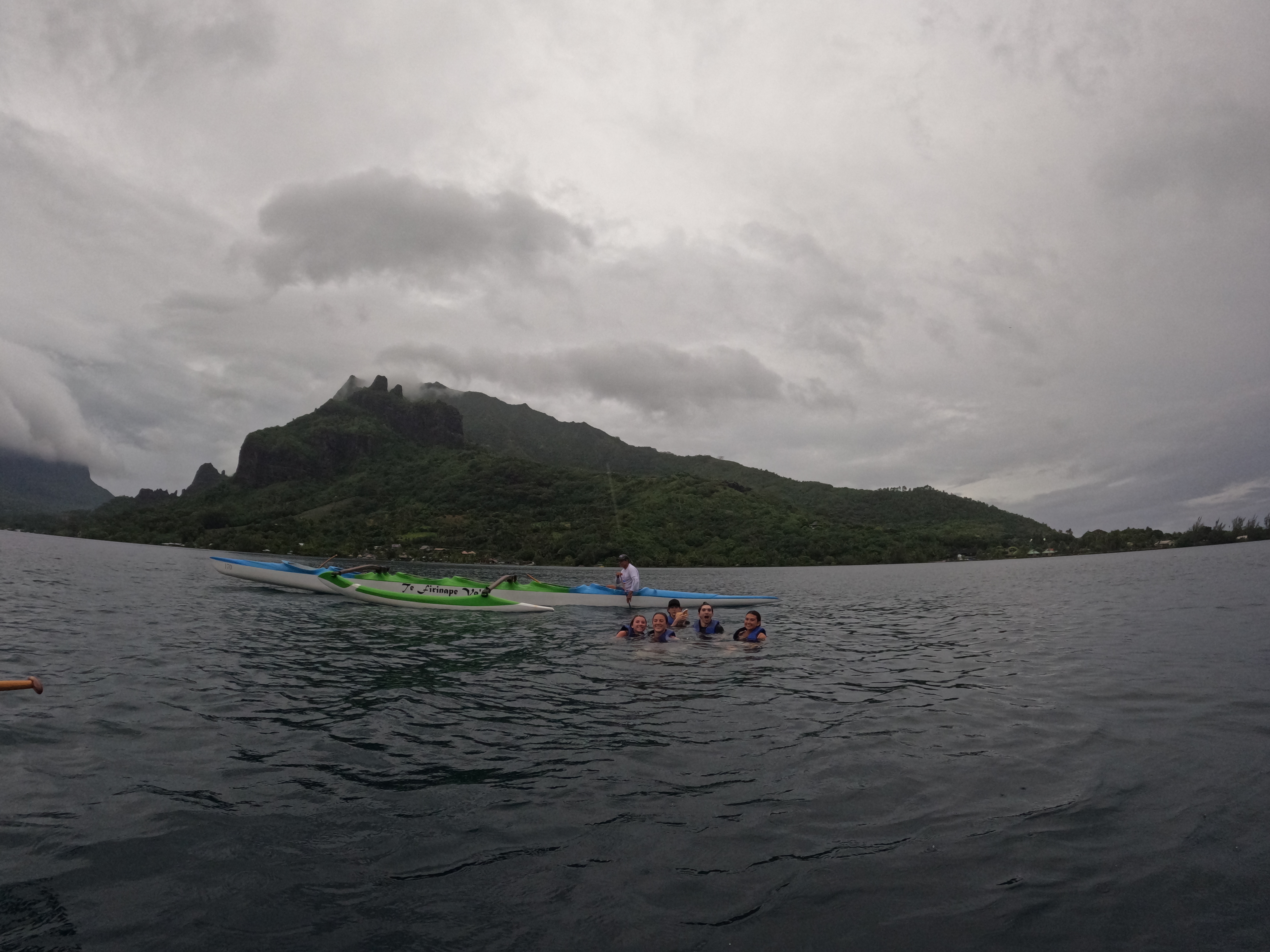 2022 Tahiti Taravao HXP - Day 2 (Arrival in Tahiti!, Narii & Escuela Teach us a Tahitian Dance, Ferry to Mo'orea / Moorea, Hiking, 18 in Small Truck, Va'a Canoes, Crepes)